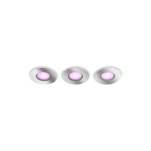 PHILIPS HUE-WCA svít.down.LED Xamento 3x4.2W 1200lm/820-865 IP20 ;chrom