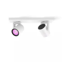 PHILIPS HUE-WCA svít.přisaz.žár. Argenta 2xGU10 4.2W 800lm/822-865 IP20 ; bílá