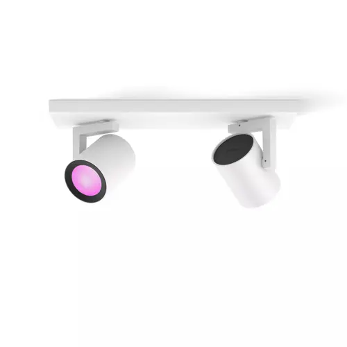 PHILIPS HUE-WCA svít.přisaz.žár. Argenta 2xGU10 4.2W 800lm/822-865 IP20 ;bílá
