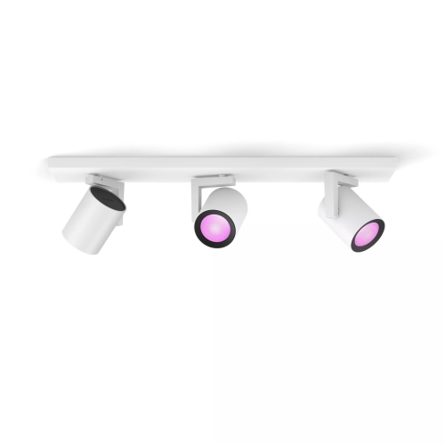 PHILIPS HUE-WCA svít.přisaz.žár. Argenta 3xGU10 4.2W 1200lm/822-865 IP20 ; bílá