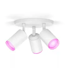 PHILIPS HUE-WCA svít.směr.LED Fugato 3x4.2W 1200lm/820-865 IP20 ; bílá