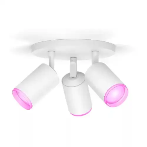 PHILIPS HUE-WCA svít.směr.LED Fugato 3x4.2W 1200lm/820-865 IP20 ;bílá