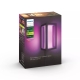 PHILIPS HUE-WCA wall light LED Impress 2x8W 1200lm/RGBW IP44; black 24V