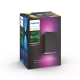 PHILIPS HUE-WCA wall light LED Resonate 2x8W 1200lm/RGBW IP44; black