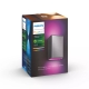PHILIPS HUE-WCA wall light LED Resonate 2x8W 1200lm/RGBW IP44; stainless steel