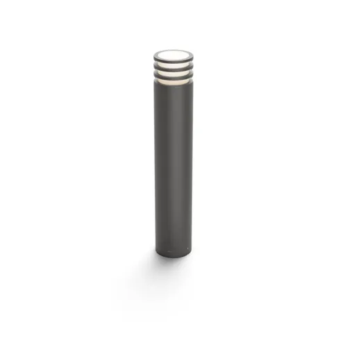 PHILIPS HUE-WHITE column light. Lucca 1x9.5W 806lm/827 E27 IP44; anthracite