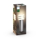 PHILIPS HUE-WHITE column light. Tuar 1x9.5W 806lm/827 E27 IP44; stainless steel