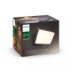 PHILIPS HUE-WHITE wall light LED Welcome 28W 2300lm/827 IP44; black