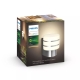 PHILIPS HUE-WHITE wall light. Tuar 1x9.5W 806lm/827 E27 IP44; stainless steel