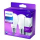 PHILIPS LED bulb A60 10.5W/100W E27 4000K 1521lm NonDim 15Y opál 2-pack