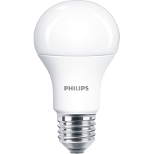 #PHILIPS LED bulb A60 10.5W/75W E27 2200-2700K 1055lm Dim 15Y matt BL