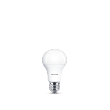 #PHILIPS LED bulb A60 10W/75W E27 4000K 1055lm NonDim 15Y matt 2BL