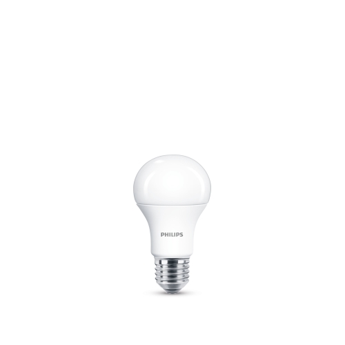 PHILIPS LED bulb A60 10W/75W E27 4000K 1055lm NonDim 15Y matt 2BL