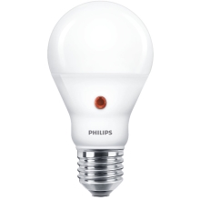 PHILIPS LED bulb A60 6.5W/60W E27 4000K 806lm NonDim 15Y opál sou.senzor
