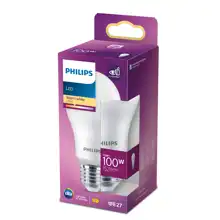PHILIPS LED bulb A60 E27 13W/100W 1521lm/827  15Y NonDim ; opál