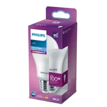 PHILIPS LED bulb A60 E27 13W/100W 1521lm/865  15Y NonDim ; opál