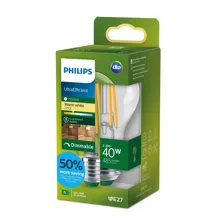 Philips LED.bulb A60 E27 40W/40W 485lm/827 50Y NonDim;  čirá