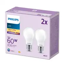 Philips LED.bulb A60 E27 60W/60W 806lm/827 15Y NonDim;