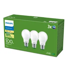 Philips LED.bulb A60 E27 7.3W/100W 1535lm/827 50Y NonDim;  opál