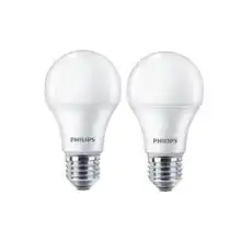 PHILIPS LED bulb A67 10W/75W E27 4000K 1055lm NonDim 15Y 2-pack