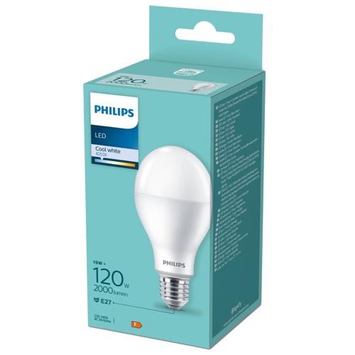Philips LED.bulb A67 E27 120W/120W 2000lm/840 15Y NonDim;  opál