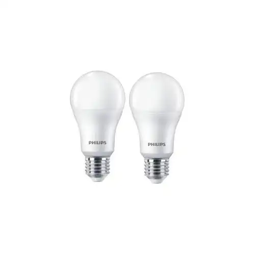 PHILIPS LED bulb A67 E27 13W/100W 1521lm/840 15Y NonDim ;2-pack