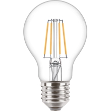 PHILIPS LED bulb.filam. A60 4.3W/40W E27 2700K 470lm NonDim 15Y