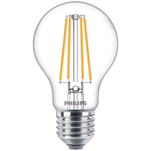 PHILIPS LED bulb.filam. A60 8.5W/75W E27 4000K 1055lm NonDim 15Y BL