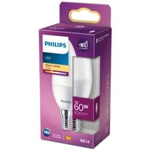 PHILIPS LED candle B38 7W/60W E14 2700K 806lm NonDim 15Y opal