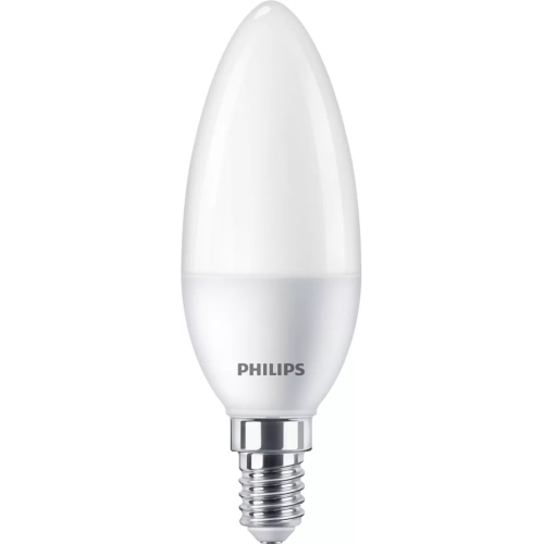 PHILIPS LED candle B38 7W/60W E14 2700K 806lm NonDim 15Y opál