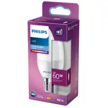 PHILIPS LED candle B38 7W/60W E14 6500K 806lm NonDim 15Y opal