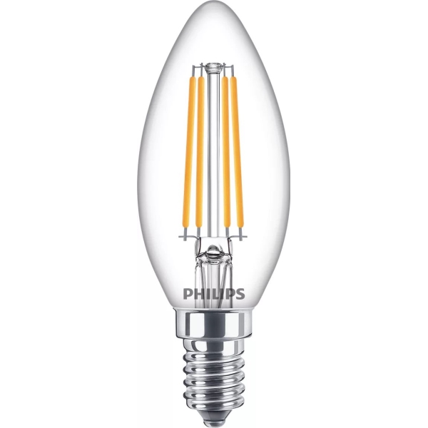 geschiedenis japon Saai PHILIPS LED candle.filam. B35 6.5W/60W E14 2700K 806lm NonDim 15Y BL |  Kratochvil