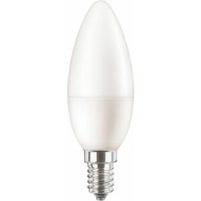 PHILIPS LED candleLED CorePro B35 5W/40W E14 4000K 470lm NonDim 15Y opál