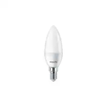 PHILIPS LED candleLED CorePro B35 5W/40W E14 6500K 470lm NonDim 15Y opal