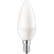 PHILIPS LED candleLED CorePro B38 7W/60W E14 2700K 806lm NonDim 15Y opal