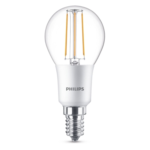 PHILIPS LED chandelier. film. P45 4.5W/40W E14 2700K 470lm Dim 15Y BL