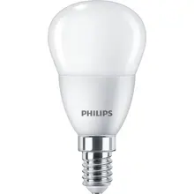 PHILIPS LED chandelierLED CorePro P45 2.8W/25W E14 2700K 250lm NonDim 15Y opal