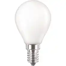 PHILIPS LED chandelierLED CorePro P45 4.3W/40W E14 2700K 470lm NonDim 15Y opal