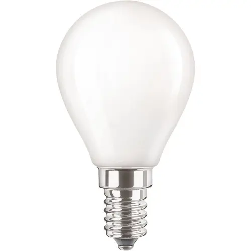 PHILIPS LED chandelierLED CorePro P45 4.3W/40W E14 2700K 470lm NonDim 15Y opal
