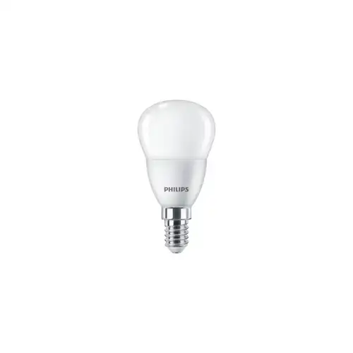 PHILIPS LED chandelierLED CorePro P45 5W/40W E14 6500K 470lm NonDim 15Y opal