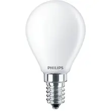 PHILIPS LED chandelierLED CorePro P45 6.5W/60W E14 2700K 806lm NonDim 15Y opal