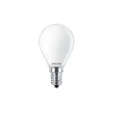 PHILIPS LED chandelierLED CorePro P45 6.5W/60W E14 4000K 806lm NonDim 15Y opal