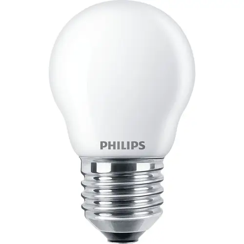 PHILIPS LED chandelierLED CorePro P45 6.5W/60W E27 2700K 806lm NonDim 15Y opal