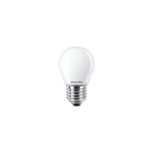 PHILIPS LED chandelierLED CorePro P45 6.5W/60W E27 4000K 806lm NonDim 15Y opal