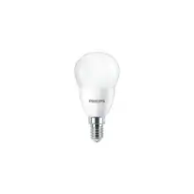 PHILIPS LED chandelierLED CorePro P48 7W/60W E14 4000K 806lm NonDim 15Y opal