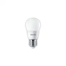 PHILIPS LED chandelierLED CorePro P48 7W/60W E27 4000K 806lm NonDim 15Y opal