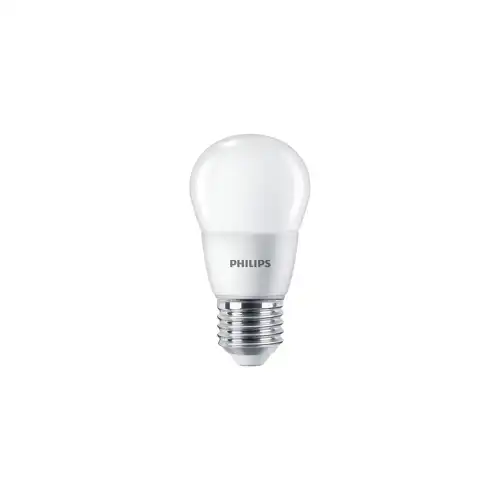PHILIPS LED chandelierLED CorePro P48 7W/60W E27 4000K 806lm NonDim 15Y opal