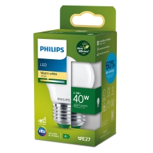 PHILIPS LED CLA 40W P45 E27 2700K FR UE SRT4