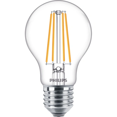 PHILIPS LED filam.bulb A60 8.5W/75W E27 2700K 1055lm NonDim 15Y