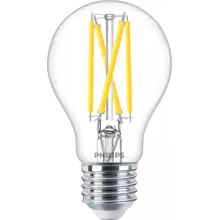 PHILIPS LED filam.bulb MASTER A60 E27 5.9W/60W 806lm/927  25Y Dim ; čirá
